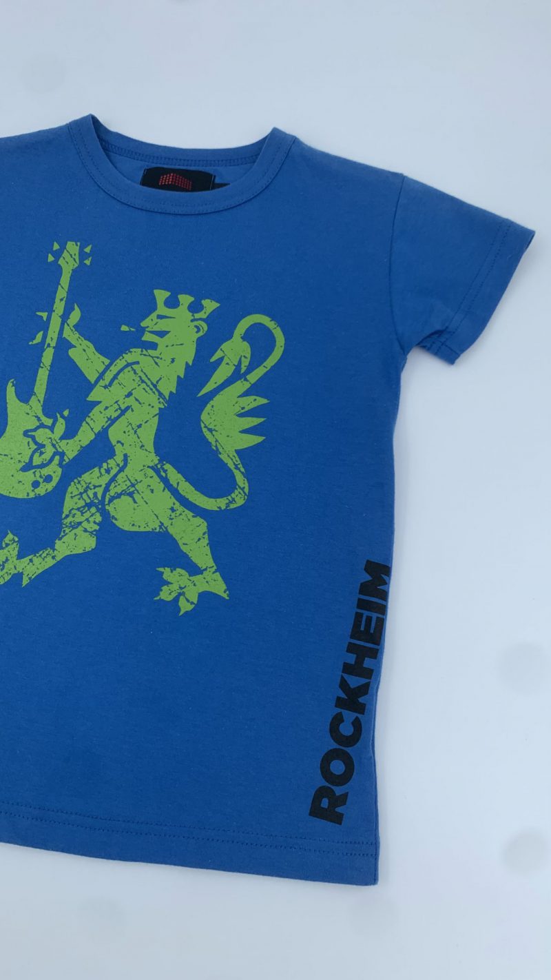 T-skjorte med logo - Rockheim.- Camisa Profilering