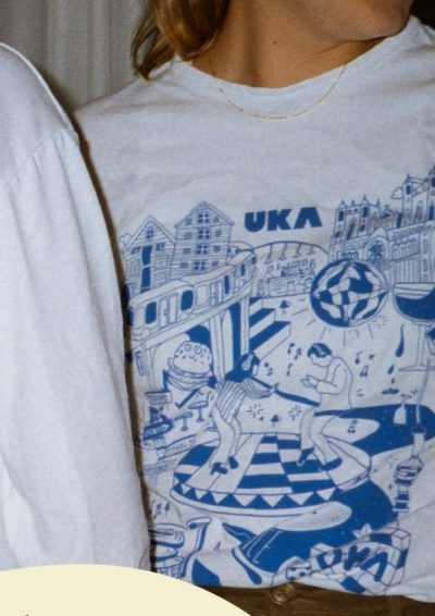 Referanser UKA merch - T-skjorte med logo - Camisa Profilering