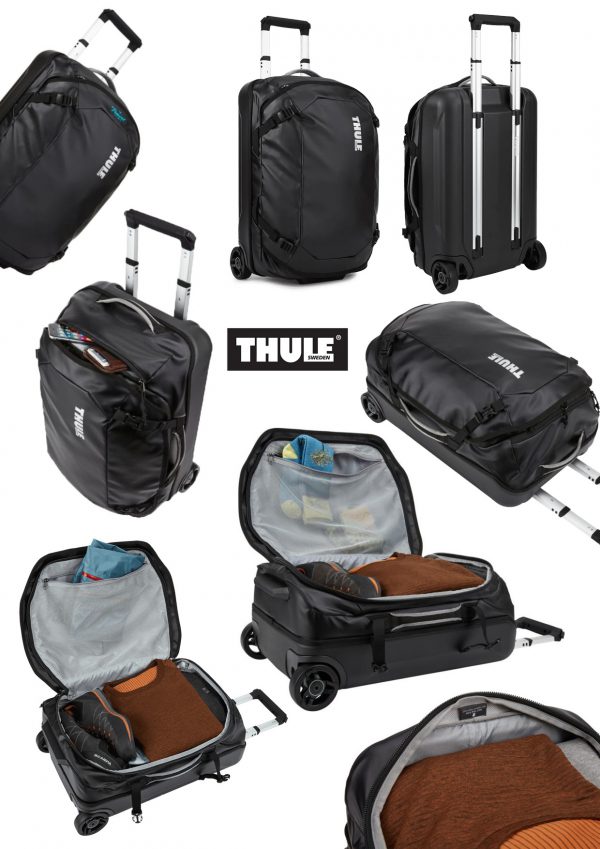 Thule Chasm Duffelbag Trolley 40L - Trillekoffert med logo - Camisa Profilering