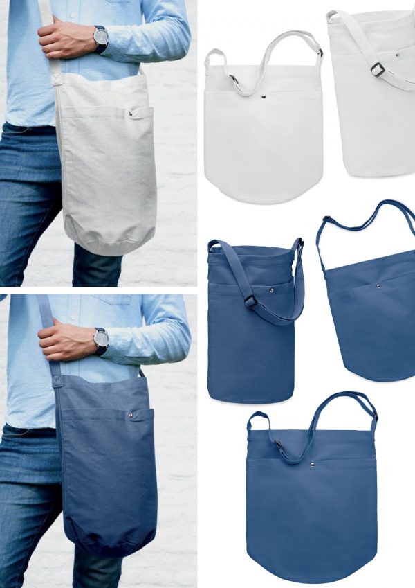 canvas cotton tote bag 10 L med logo - Camisa Profilering