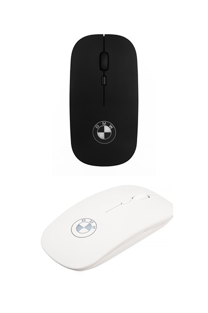 QI mouse led logo - trådløs datamus med lysende logo - Camisa Profilering