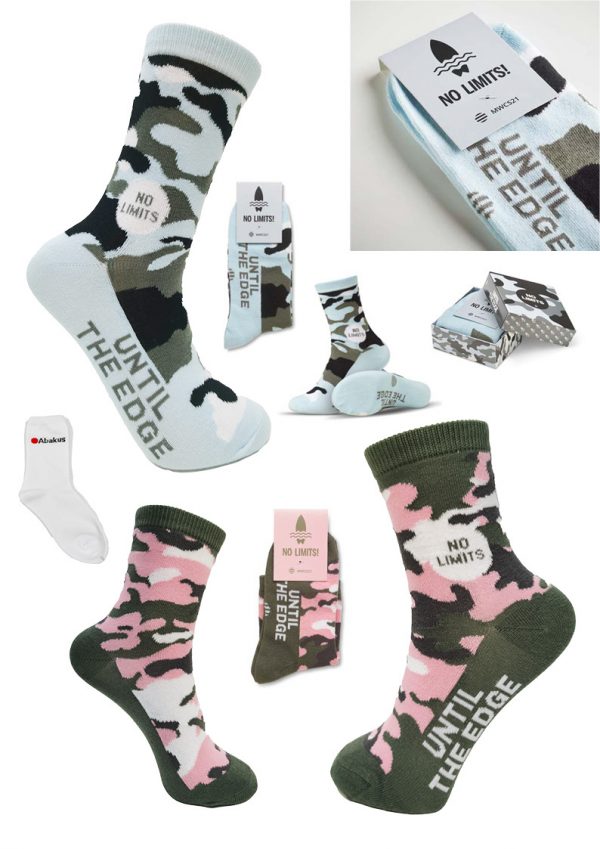 Sokker Jaquard crew socks - sokker med logo - Camisa Profilering