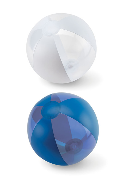 Badeball med logo, Badeball med transparente paneler, Ball med logo, budskap og ditt design - Camisa Profilering