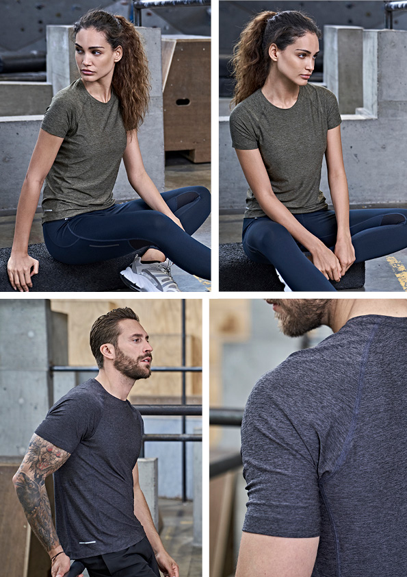 Cool DRY T-skjorte - Treningsskjorte med logo - T-skjorte med trykk for bedrifter - Camisa Profilering