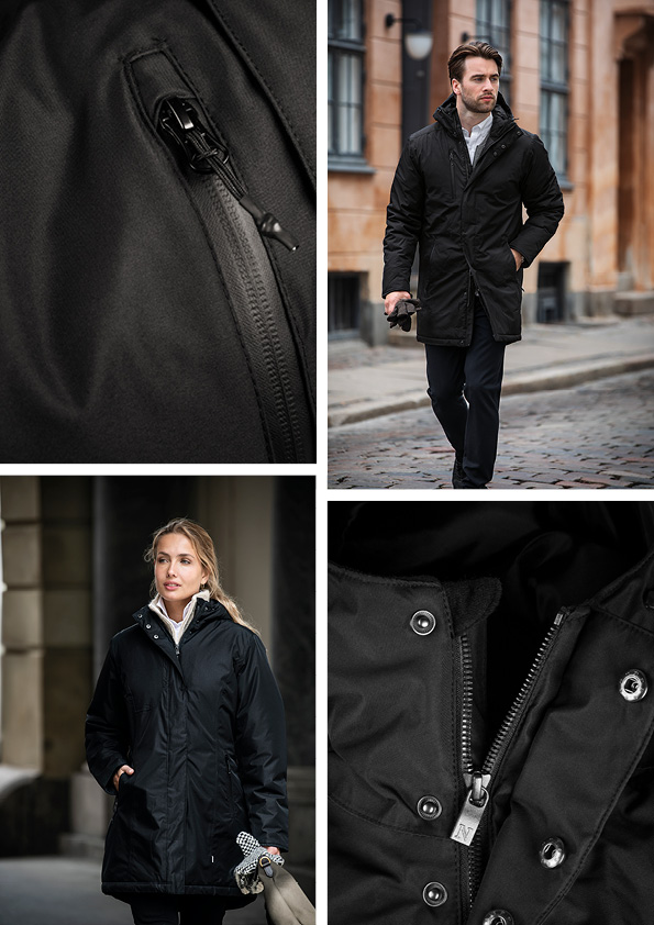Vinter parkas jakke - Office wear - Vinterjakke med logo - Camisa Profilering