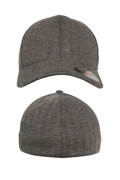 Herringbone melange cap - caps med logo - caps med brodert logo - caps med trykk - Profilprodukt - Merch - Camisa Profilering