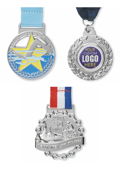 Medaljer - skap unike medaljer til ditt arrangement - medaljer med eget design - design egen medalje - custom made medals - Profilprodukt - Arrangement - Camisa Profilering