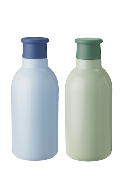 Termoflaske Drink-it rig-tig - Termoflaske med logo - Vakuum isolert flaske med trykk - Profilprodukt - Gave - Merch - Camisa Profilering