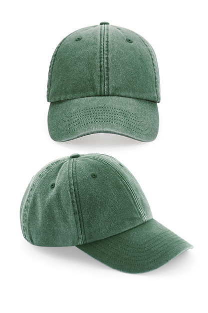Vintage Cap low profile - Caps i børstet bomull - Cap brushed and washed - Caps med logo - Caps med brodert logo - Merch - Profilprodukt - Camisa Profilering