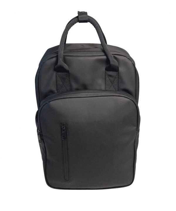 PC-SEKK PLUS 15,6" REYKJAVIK sort – ryggsekk med laptoprom, kan leveres med logo