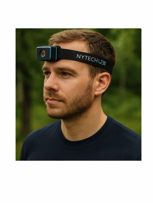 HODELYKT L230 NYTECH® i bruk – sitter like godt på hodet som på hjelm